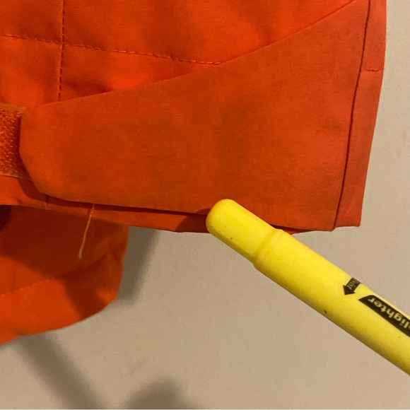 Womens Marmot OrangeWinter Ski Jacket Full Zip Hooded Snow Outerwear Coat Medium - Picture 9 of 10